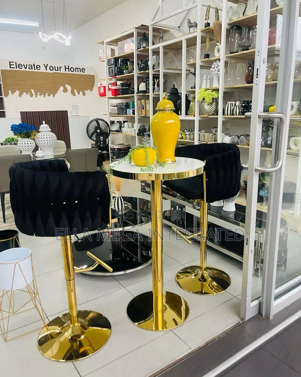 Bar Stool and Bar Table