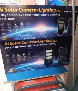 Ai Solar Camera Lighting 2 in One Solar Lighting