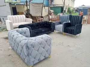 Buttoning 7 Seater Sofa Set