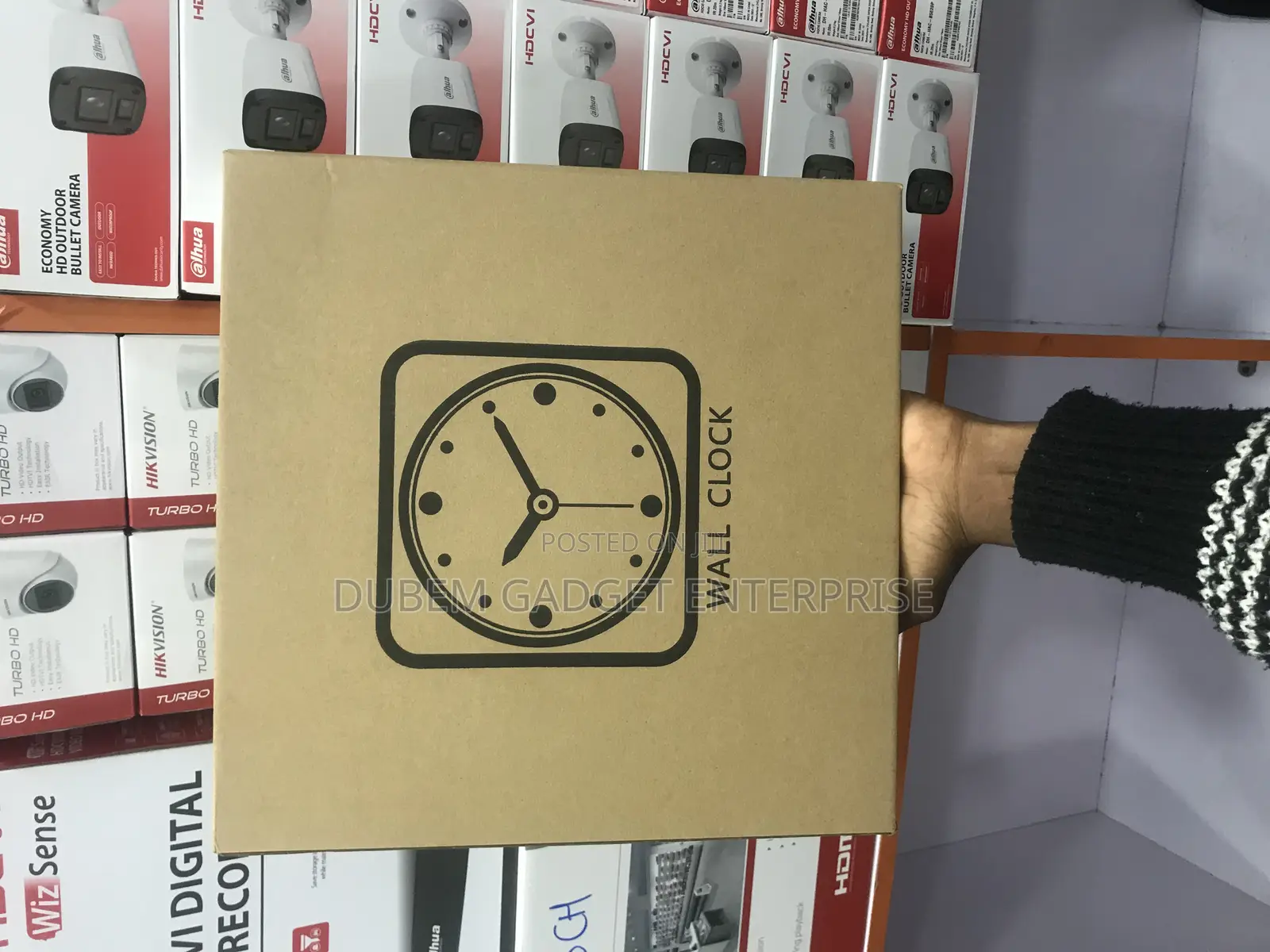 High Quality Wi-Fi Spy Wall Clock Camera
