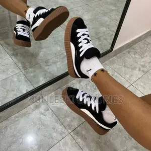 Original Fenty X Puma Creeper Phatty Black Warm Sneakers