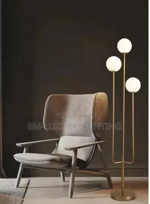 Gold Floor Lamp Modern E27 Glass Floor Lamps