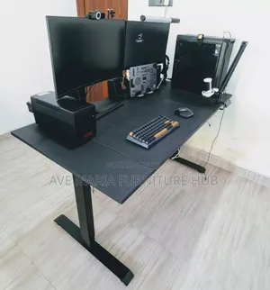 Sit-Stand Adjustable Mobile Desk [Motorised]