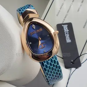 High Quality Luxury Cavalli Female Leather Strap Wristwatch