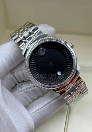 Original Movado Silver Stainless Steel Watch in Store