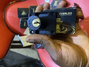 Black Coated Premium Evaleo Cabinet Locks
