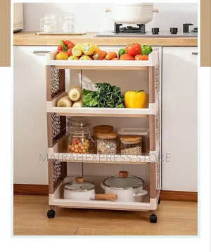 4-Layer Multipurpose Household Trolley (1lv33n1)
