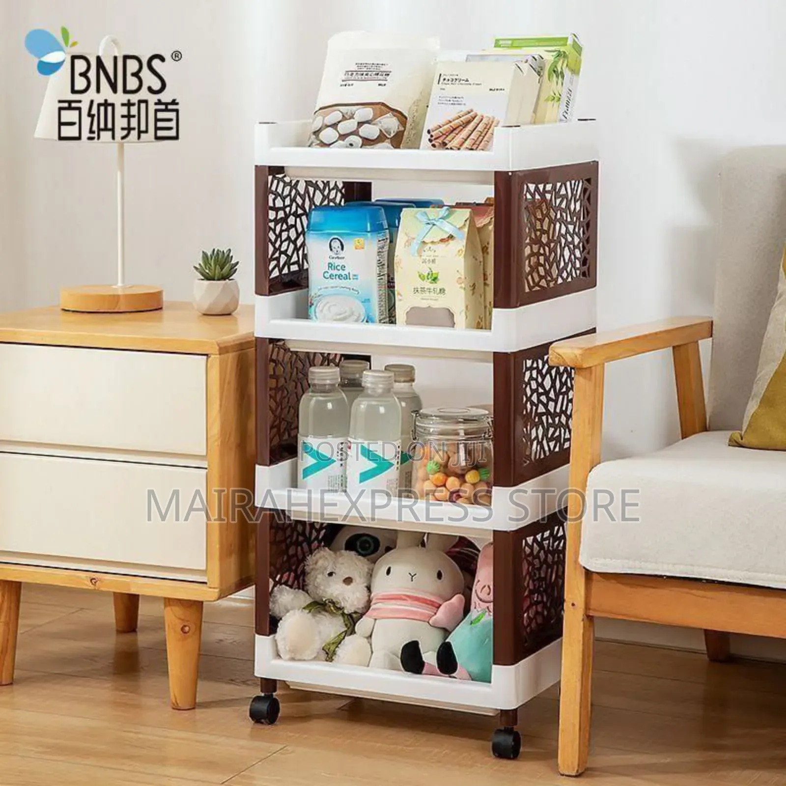 4-Layer Multipurpose Household Trolley (1lv33n1)