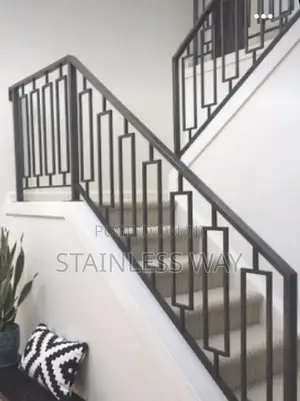 Iron Pipe Back Handrail