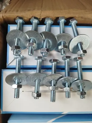 Bolts and Nuts With Washer for Solar Panel Installation