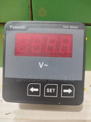 Digital Voltmeter, Ammeter and Frequency Meter