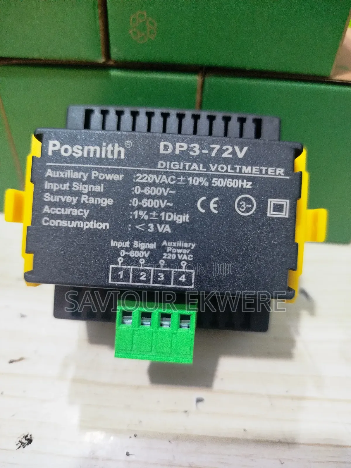 Digital Voltmeter, Ammeter and Frequency Meter