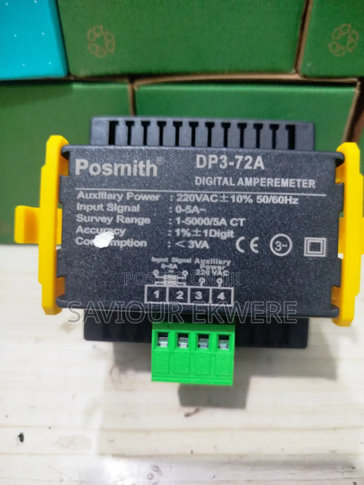 Digital Voltmeter, Ammeter and Frequency Meter