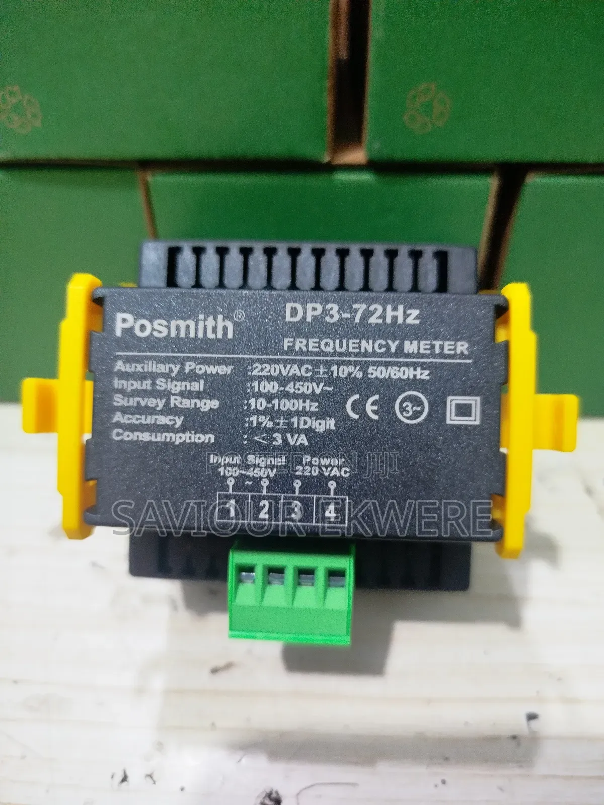 Digital Voltmeter, Ammeter and Frequency Meter