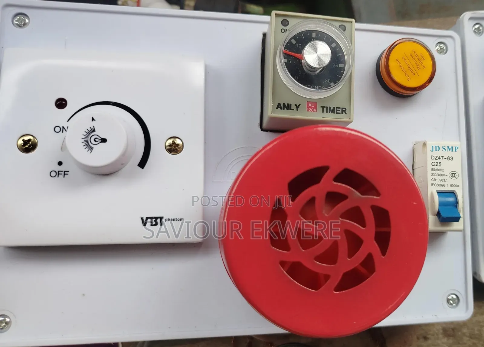 Complete Siren/Alarm With Volume Controller