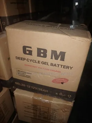 12v 26ahm Gbm Battery
