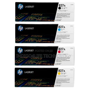 Hp 827a Laserjet Toner Black Magenta Cyan Yellow