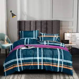 4x6high Quality Duvet With Bedsheet Plus Complete Pillow C.