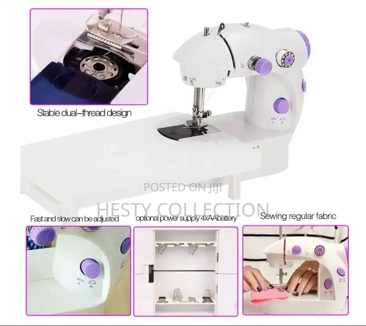 Mini Sewing Machine Without or With Extension