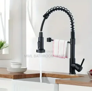Deck Mounted Pullout/ Pull Down Sprayer Kitchen Sink Faucets
