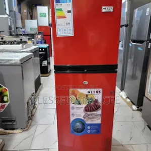New Nexus Double Door Fridge (Nx-185) Super Cooling External