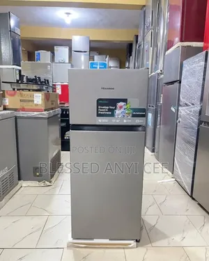 New Hisense 124l Double Door Fridge Faster Cooling Warranty