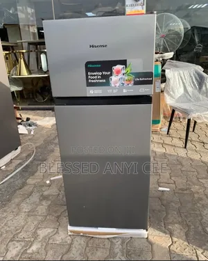 New Hisense Double Door Fridge 124l Fast Cooling Warranty