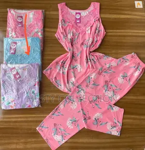 Nightwear Top and Short Pyjamas Nightie