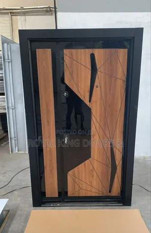 Black and Gold Turkey Security Doors