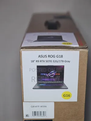 New Laptop Asus ROG Strix G16 G614 32GB AMD Ryzen 9 SSD 1T