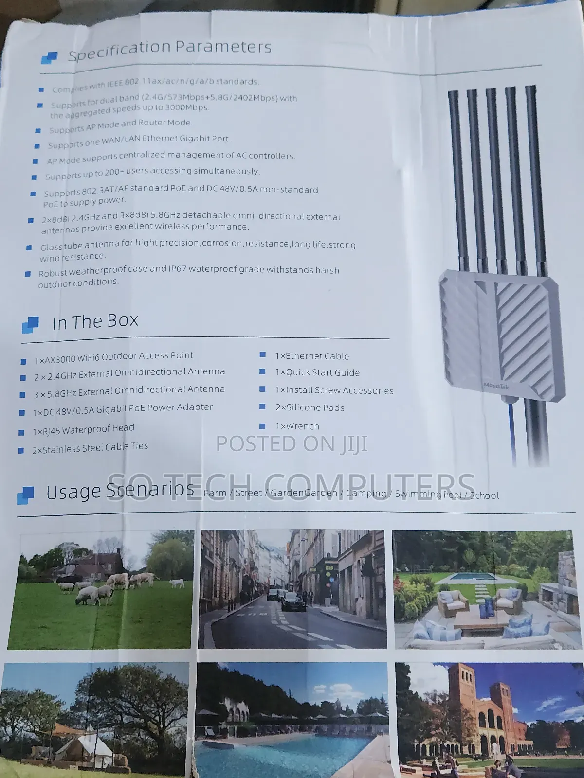 Mosslink Outdoor Access Point