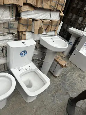 Big Set Vstar Wc With Washing Hand Basin