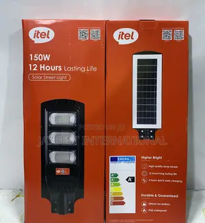 Itel Solar Street Light 150w