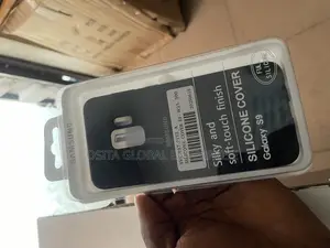 Samsung S9 Silicon Black Pouch