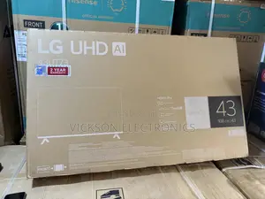 Lg 43” Uhd Smart Tv With Magic Remote and 2years Warranty