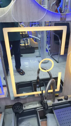 Slide and See Beautiful 80x60 3 Color Led Light Mirrors
