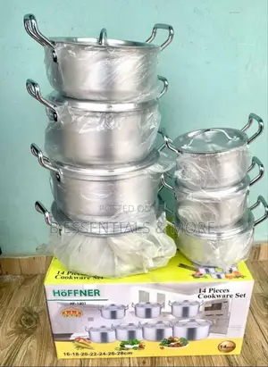 7pcs Aluminium Cooking Pot Set