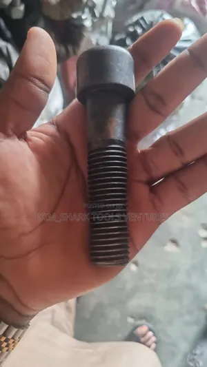 24mm X 100mm(4") Mild Steel Allen Bolt(Half Threaded)