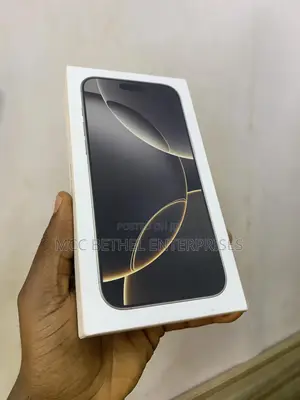 New Apple iPhone 16 Pro Max 256 GB Gold