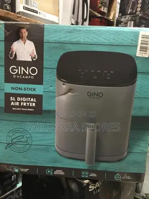 Gino D'acampo Grey 5l Digital Air Fryer