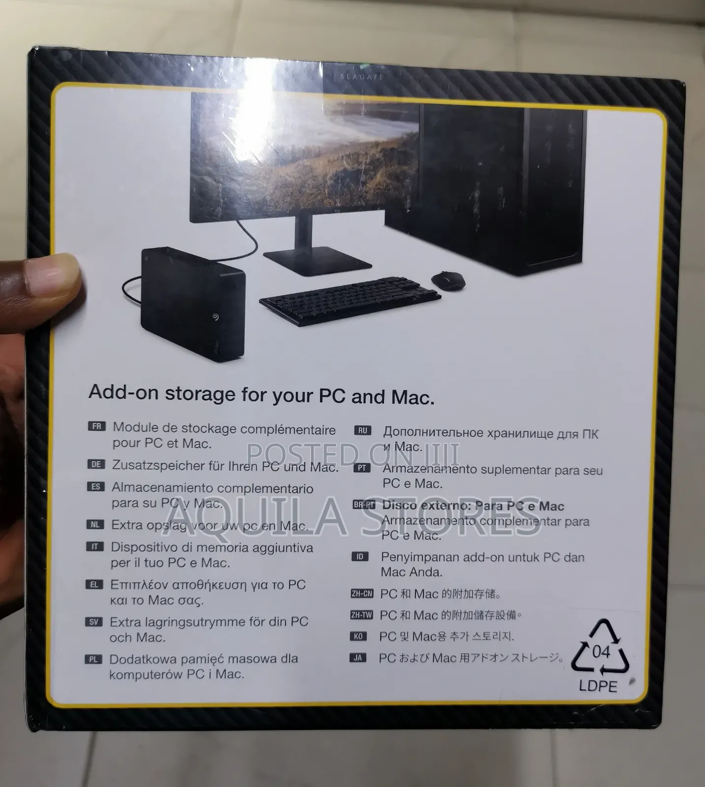 Seagate Expansion 10tb External Hard Drive