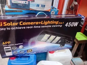 Ai Solar Camera + Street Light 2 in 1 450w