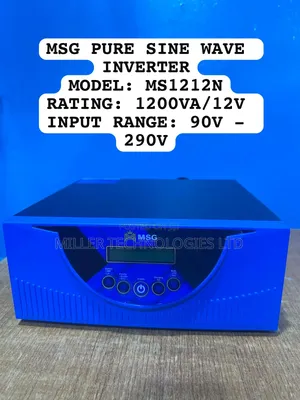 MSG Solar Inverter 1.2kva 12v Transformer Based