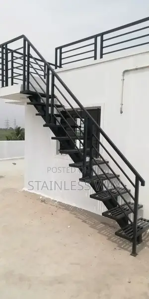 Iron Pipe Handrail