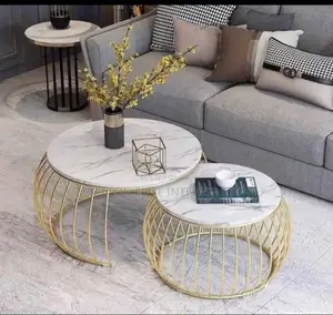 Modern Marble Coffee Table – Stylish Living Room Upgrade