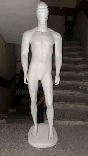 Brand New Male White Plastic Mannequin