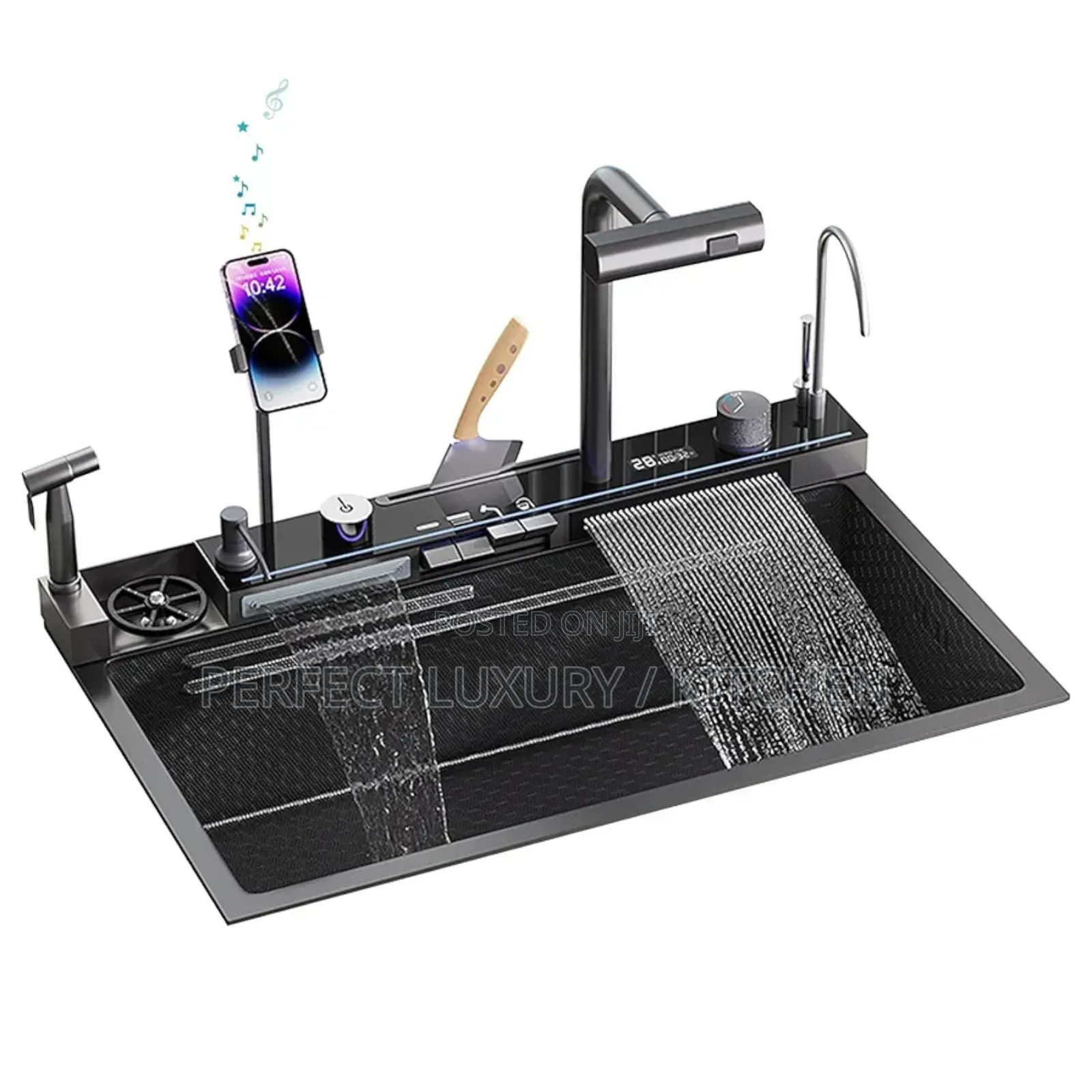 Multiple Purpose Luxury Button Sink.