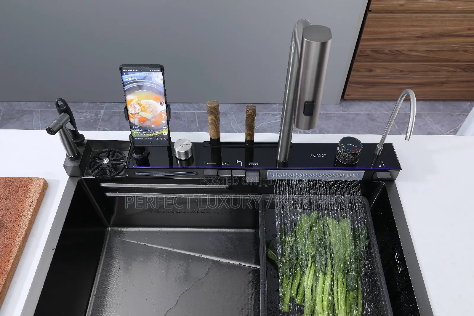 Multiple Purpose Luxury Button Sink.