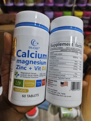 Calcium Magnesium Zinc Plus Vitamin D