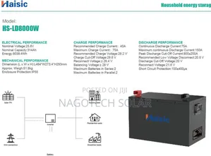 Original Haisic 8kwh Lithium Battery